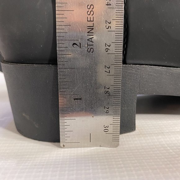 Jeffrey Campbell Women's Black Ankle Rainboots - Picture 9 of 10